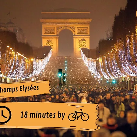 Appartamento 2 Pièces Lumineux Au Calme - Au Cœur Du 17ème - Les Frères De La Loc' Parigi